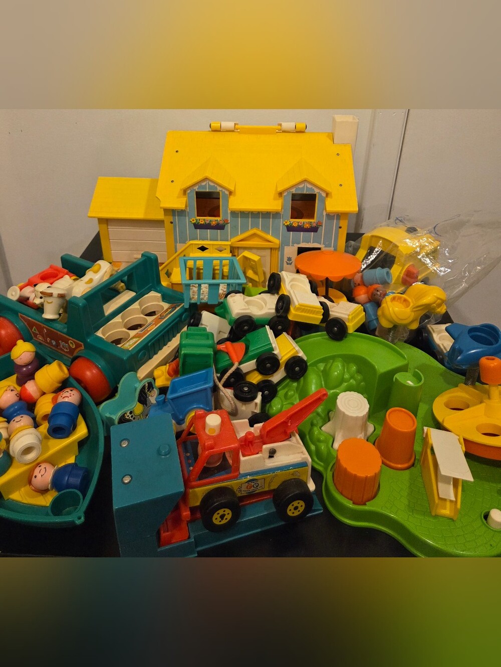 HUGE Vintage Fisher-Price Little People Bundle